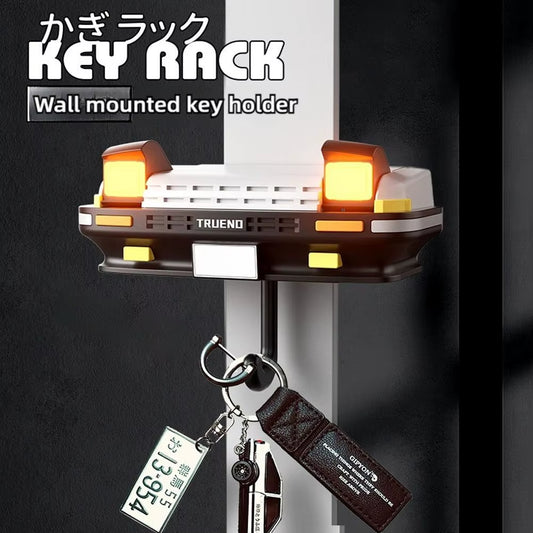 AE86 Car Headlight Key Holder Decor Creative Senior Key Hanger Wall-Mounted Home Key Hooks Room Wall Decoration Enthusiasts Gift